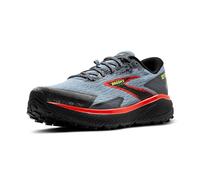 Brooks Men s Divide 5 Trail Running Shoe - Citadel/Ebony/Lime - 7.5 Medium