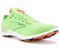 BROOKS Draft XC, Sneaker Uomo, Geco Verde/Arancione Rosso/Bianco, 47.5 EU