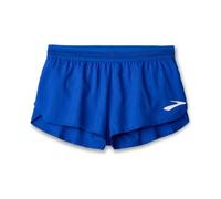 Brooks elite 3in split short blue uomo
