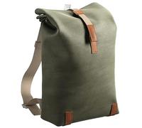 Brooks England Pickwick Cotton Canvas Small Zaino roll-top grigio, cotone, unisex