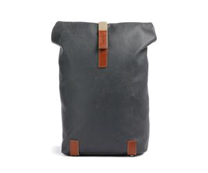 Brooks England Pickwick Cotton Canvas Small Zaino roll-top grigio, cotone, unisex