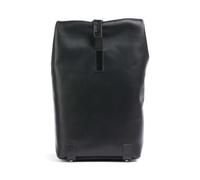 Brooks England Pickwick Reflective Leather Small Zaino roll-top nero, canvas, unisex, 12L