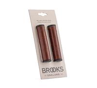 Brooks England Willow - Impugnatura in pelle per bici da trekking e urbano, colore: marrone