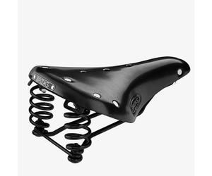 Brooks flyer sella corta in pelle ( Black )