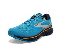 BROOKS Ghost 15 GTX, Sneaker Uomo, Blue/Peacoat/Orange, 40 EU