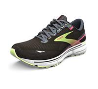Brooks Ghost 15, Scarpe da corsa Donna, Nero (Black Ebony Sharp Green), 37.5 EU