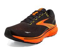 Brooks Ghost 15, Scarpe da corsa Uomo, Nero (Black Yellow Red), 42.5 EU