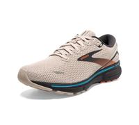 Brooks Ghost 15, Sneaker Uomo, Sabbia Bianca/Arancione Rosso/Blu, 40.5 EU