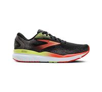 Brooks Ghost 16 Black/Mandarin Red/Green da Uomo 45.5 Antracite