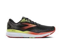 Brooks Ghost 16 Black/Mandarin Red/Green da Uomo 45.5 Antracite