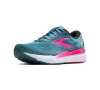 BROOKS Ghost 16, Sneaker Donna, Blu/Rosa/Blu Marocchino, 42.5 EU