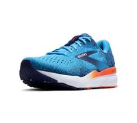 BROOKS Ghost 16, Sneaker Uomo, Bonnie Blue/Nastro Blu/Arancione, 46 EU