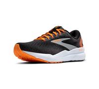 BROOKS Ghost 16, Sneaker Uomo, Nero/Arancione/Bianco, 44.5 EU