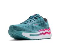 BROOKS Ghost Max 2, Sneaker Donna, Blu Tempesta/Rosa sgargiante/Acqua, 37.5 EU