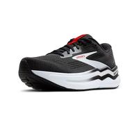 BROOKS Ghost Max 2, Sneaker Uomo, Nero Bianco Fuoco Rosso, 43 EU