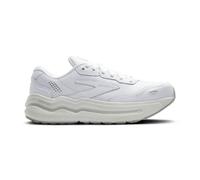 Brooks Ghost Max L White/White in Pelle da Donna 38 Bianco