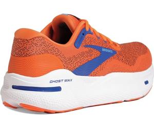 Brooks Ghost Max, Sneaker Uomo, Red Orange Black Surf The Web, 42 EU