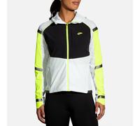 Brooks Giacca Running Carbonite da Donna Bianca XS Bianco