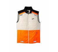 BROOKS Gilet da running da uomo Run Visible Insulated 2.0 arancione | S