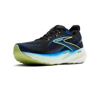 BROOKS Glycerin 22, Sneaker Uomo, Black Cobalt Neo Yellow, 44.5 EU