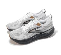 Brooks Glycerin GTS 22 White Grey Black Men Road Running Shoes 1104461D-135