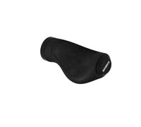 Brooks Grip ergonomico in Gomma (100 + 130 mm), Colore: Nero, Guidoline Unisex, Standard