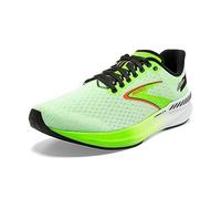 BROOKS Hyperion GTS, Sneaker Uomo, Green Gecko/Red Orange/White, 45 EU