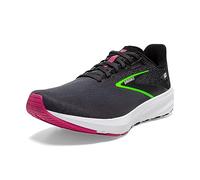 Brooks Launch 10, Sneaker Donna, Black Blackened Pearl Green, 36.5 EU