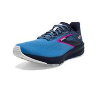 Brooks Launch 10, Sneaker Donna, Peacoat Marina Blue Pink Glo, 37.5 EU