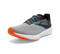 Brooks Launch 10, Sneaker Uomo, Nero Black Grey Orange Clown Fish, 42 EU