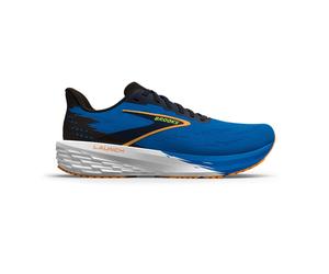 Brooks Launch 11 Black/Navy Peony/Orange da Uomo 46 Nero