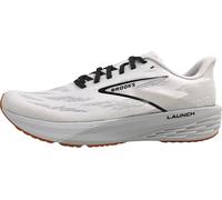 BROOKS Launch 11, Sneaker Uomo, Bianco, Grigio, Nero, 45 EU