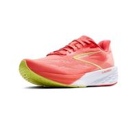 BROOKS Launch 11, Sneaker Donna, Corallo/Primula/Bianco, 37.5 EU