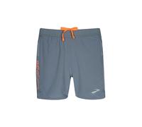 BROOKS Pantaloncini da running da uomo Journey 5 pollici grigio | S