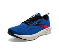 BROOKS Revel 6, Sneaker Uomo, Victoria Blue/Black/Spring Bud, 43 EU