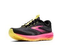 BROOKS Revel 7, Sneaker Donna, Tonico Nero/Rosa/Limone, 40 EU
