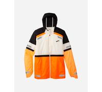 BROOKS Run Visible Jacket 2.0 - Uomo - Bianco / Arancione - Taglia L- modello 2024