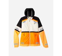 Brooks Run Visible Jacket 2.0 Ecru/Fluoro Flash/Black da Donna XS