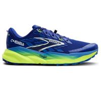 BROOKS Cascadia 19 Wide - Uomo - Blu / Giallo - Taglia 43- modello 2025