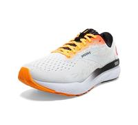 Brooks Scarpe da Corsa Ghost 16 Neutral Uomo, Bianco/Illusione/Corallo, 45 EU