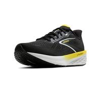 Brooks Scarpe da corsa da uomo Launch 12 Neutral, Nero/Giallo cyber/Oyster, 9.5