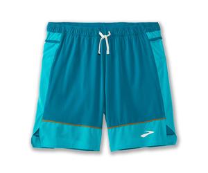 Brooks Short Trail Running Hp 7" 2In1 Uomo Azzurro M