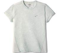 BROOKS Sprint Free Short Sleeve 3.0 W - Donna - Grigio / Bianco - Taglia XS- modello 2025