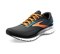 Brooks Trace 2, Sneaker Uomo, Black/Classic Blue/ Orange, 46.5 EU