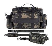 brooksnaji Borsa portattrezzi da, Porta attrezzatura capiente, Borsa impermeabile per attrezzatura da, per Acqua Salata e, Lago, Fiume, Riva, Molo, Stagno