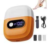 brooksnaji Canotta Callus con tacco elettrico, file di piede elettrico | Strumenti per pedicure lucidatrice ricaricabile,Smerigliatrice portatile per la rimozione della pelle dura per gli amanti,