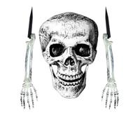 brooksnaji Halloween Skeleton Hand Stakes Realistic Yard Decoration Set