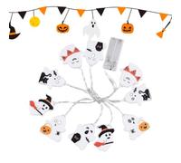 brooksnaji LED Ghost String Lights - Waterproof Halloween Fairy Lights