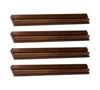 brooksnaji Mahjong Tile Rack Set - Magnetic Wooden Game Holders