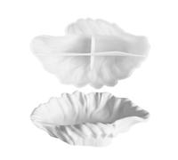 brooksnaji per Vassoio per Binari - per Supporto A Lume di Candela, Fatto A Mano | Flessibile con Vassoio in Silicone con Design A Conchiglia, Strumento Artigianale Che Consente D